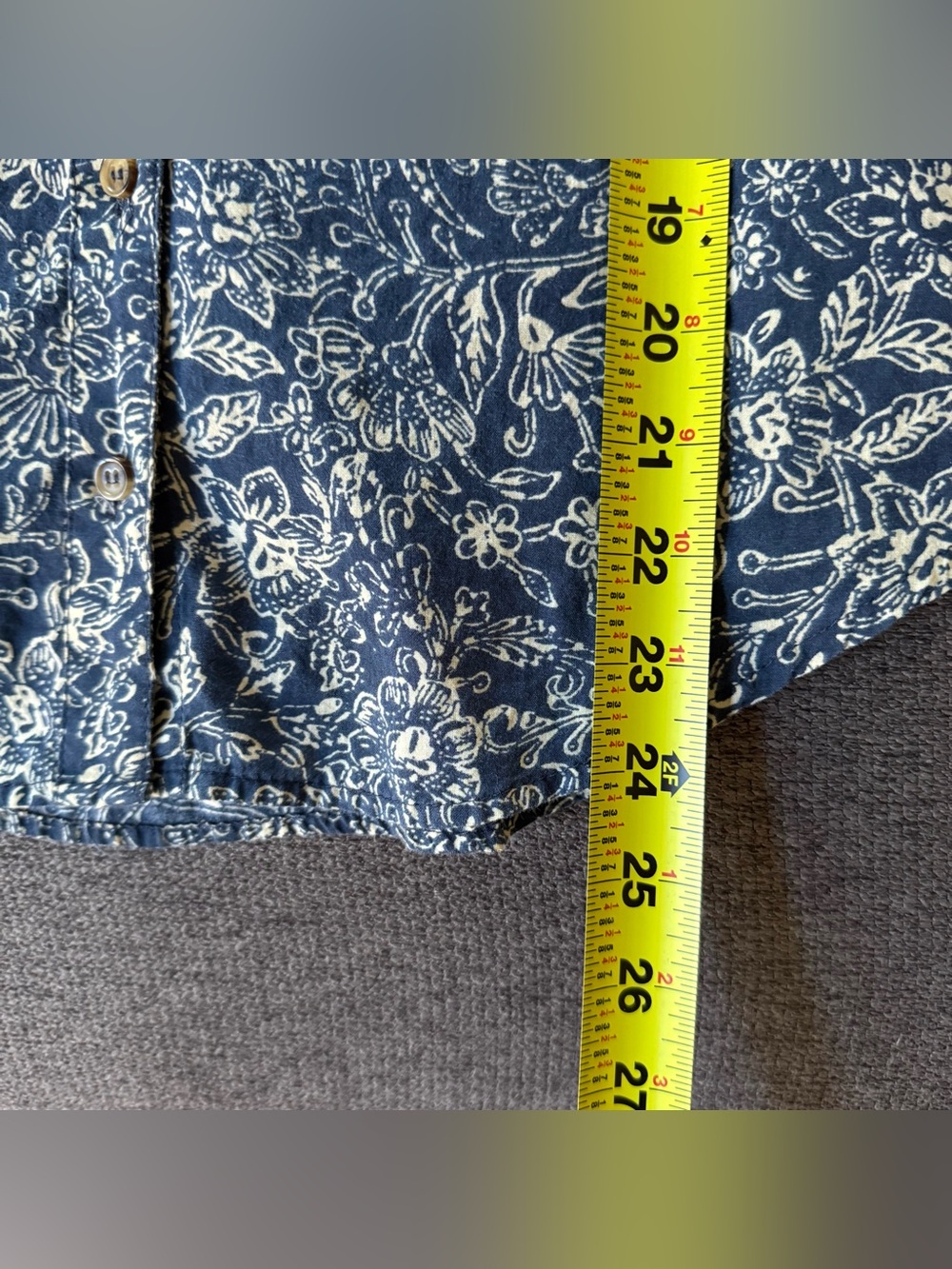 Anthropologie Maeve Petrin Floral Shirt Button Up Bohemian Preppy Cottagecore 8 - Picture 6 of 11